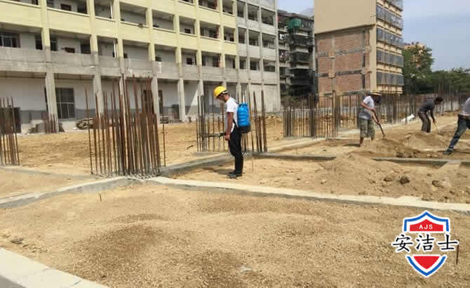 永康学校机关防治白蚁